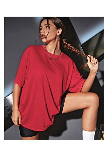 Cebel Hira Moda Unisex Oversize Plain T-Shirt
