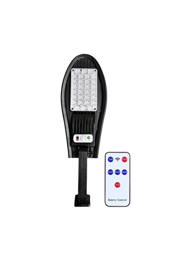 NEXTLY Lampa solara de exterior NEXTLY W777A, cu telecomanda, 3 moduri de functionare, waterproof, neagra