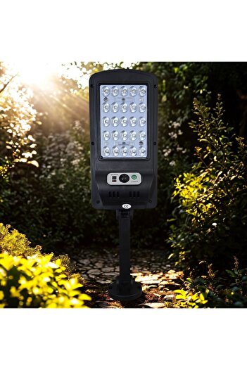 NEXTLY Lampa solara de exterior cu telecomanda NEXTLY, ajustabila, ABS, W755-5, negru