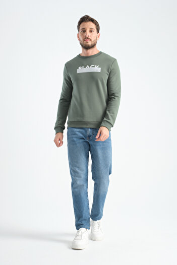Shooter Sportswear Ανδρικό φούτερ Elite Class Χακί Μη αποσπώμενη εκτύπωση Standard Fit