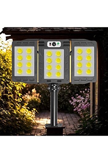 NEXTLY Lampa solara de exterior cu telecomanda NEXTLY, brate reglabile, ABS, W786-8, negru