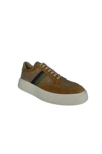 KEMAL TANCA 873 22298 Men's Khaki Leather Casual Shoes