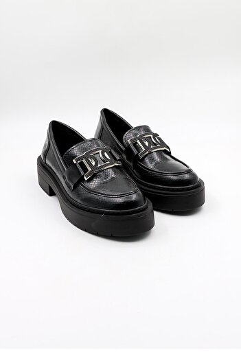 KRISTE BELL Buckle Casual Classic Shoes Kb5005 Black