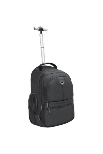 Promate Large Capacity Waterproof Laptop Backpack with Wheels for 15.6 Inch Laptops