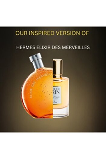LATELİER ERİN L'Atelier Erin W150 Eau de Parfum, 50 ml, for women, inspired by Herm€s Elixir des Merveilles