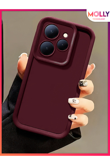 Molly Cherry Rot Edges Pan Silicone Case for Tecno Spark 10 Pro