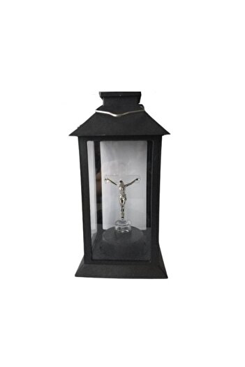 PST Solar Lantern Candle with Led Cross