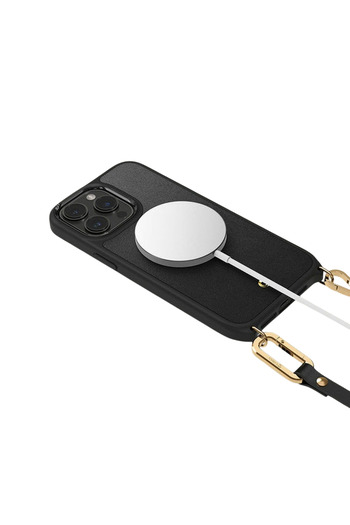 Spigen Ciel by CYRILL iPhone 14 Pro Max Askılı Kılıf Classic Charm Mag MagSafe özellikli Black - ACS04882