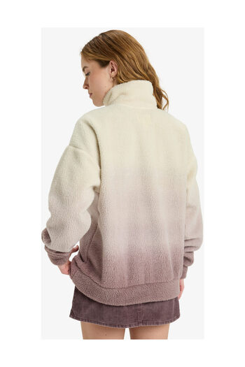 Roxy Dámská fleece mikina s polovičním zipem - Gradient pro život naplno