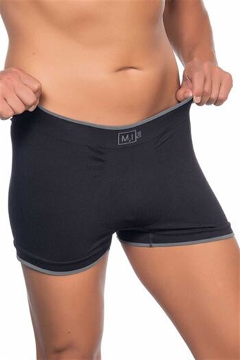 C&City C12104 Seamless Men's Boxer Black