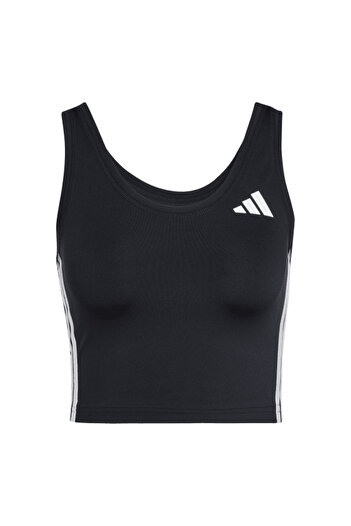 adidas Train Essentials 3-Stripes Crop Tank Top