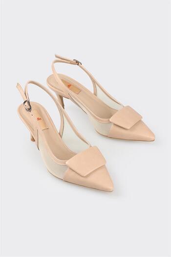 Elle Shoes Natural Women's Heeled Shoes