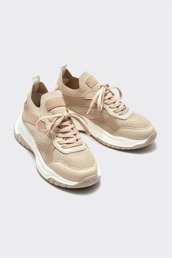 Elle Shoes Béžová dámská sportovní obuv