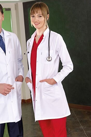 ÇİZGİ MEDİKAL Femei Guler Judecător Sorț Doctor Asistentă Farmacist Profesor Labaratuvar Pânză Alpaca