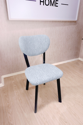elgeyar Husa pentru scaune din jacquard boem cu model stick - alb