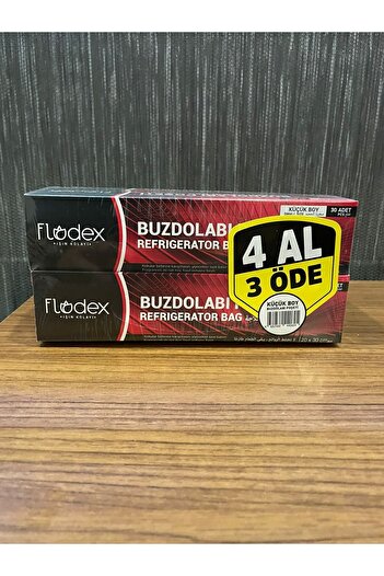 FLODEX 120 Small Size Refrigerator Bags - Buy 4 Get 3