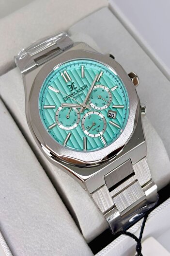 Daniel Klein Men's Steel Cord with Wristwatch and Bracelet Gift