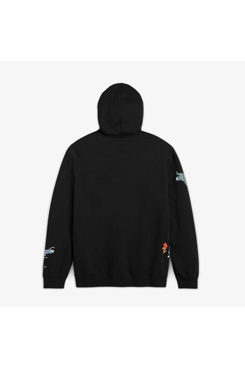 Converse X Tom & Jerry Unisex Siyah Sweatshirt