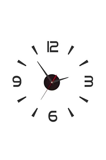Generic 3-dimensional Acrylic 3d Digital Wall Clock Background Wall Sticker Creative Decoration 39x39 Inches