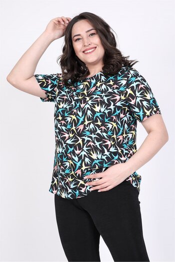 MYLİNE Round Neck T-Shirt