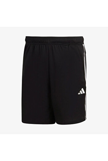 adidas Train Essentials Piqué 3 Stripes Men's Black Training Shorts