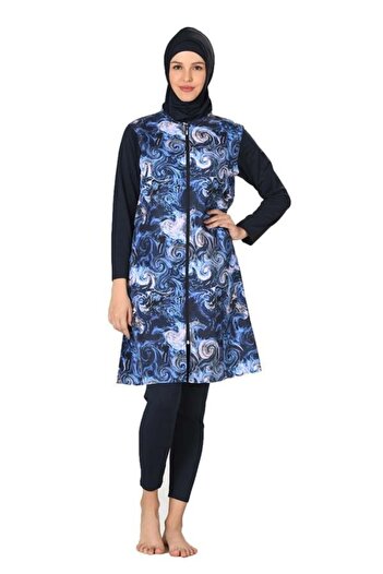 Fantasy Μαγιό Hijab Fabric Parachute - Full Covered, Μοντέλο 3064-b