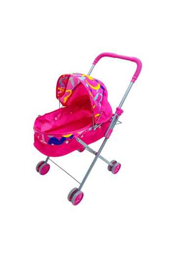 Vardem I Chose I Bought Vardem Baby Car Seat Fl6068-F Metal Foldable Pushchair Pink Heart 4 Wheels 3+