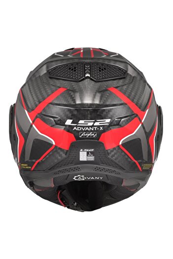 LS2 ADVANT X KARBON FUTURE II KIRMIZI KASK