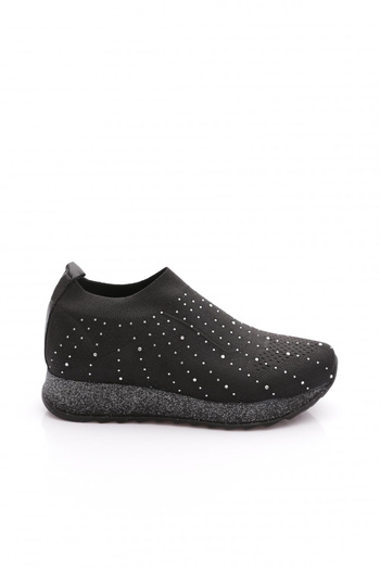 DGN 717 Women's Stone Embroidery Comfort Sneaker Shoes