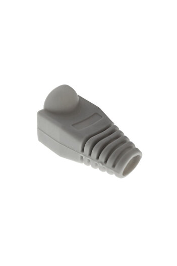 OEM UTP plug protection sleeve, gray, set of 100 pieces