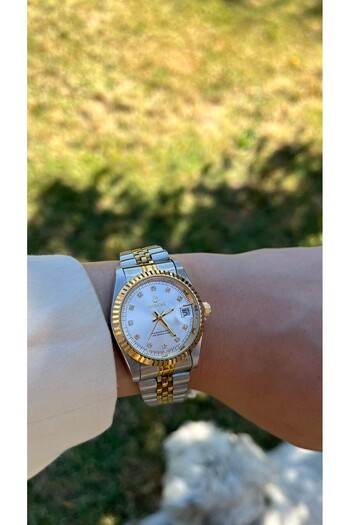 Bluemix Aksesuar Special Series Steel Women's Watch with Calendar (with Bracelet Gift)