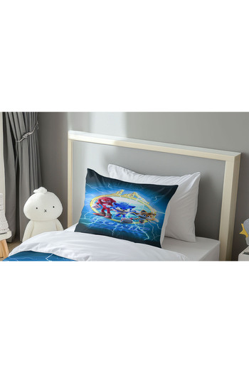 Şen Dekorasyon Sonic and Team Kids Pillow Case