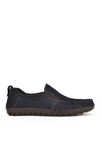 Ziya , Men's Genuine Leather Shoes 1511040Zy182312 Navy Blue