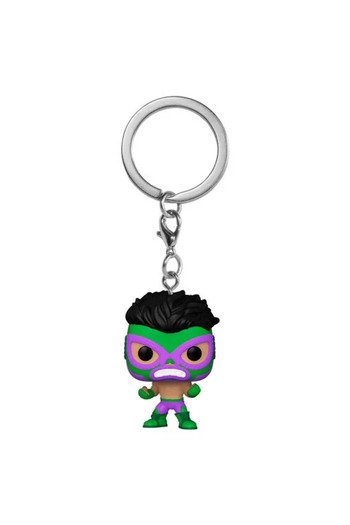 Funko Pop Keychain Figure – Marvel Luchadores Hulk El Furioso