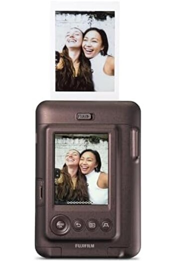 Fujifilm Instax Mini Liplay Hybrid Instant Camera (Deep Bronze)