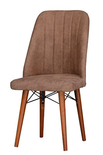 Desire Berlin chair, dining, kitchen, upholstered with fabric, wooden legs, 90cm x 45cm x 45 cm