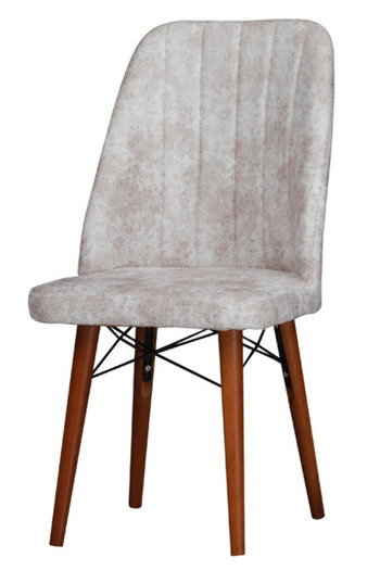 Desire Berlin chair, dining, kitchen, upholstered with fabric, wooden legs, 90cm x 45cm x 45 cm