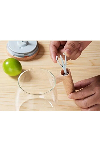 KARAKER 400ml Elegant Self-Stirring Glass Mug