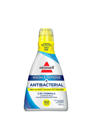 Bissell 2-In-1 Wash and Remove Antibacterial Carpet Cleaner 1.25 Liter