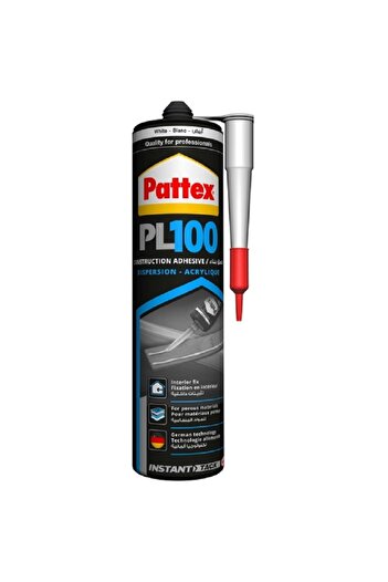 Pattex PL100 Construction Adhesive for Interior Fix White 380g