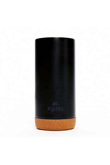 IGLOO Cork Mug 500ml Thermos Mug Cup Flask Black