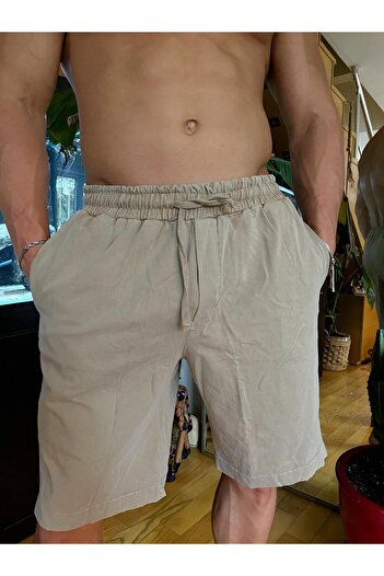 Pubblica Men's Cotton Beige Top-Top Set