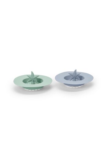 Tchibo Drain Strainer, 2 Pieces, Silicone