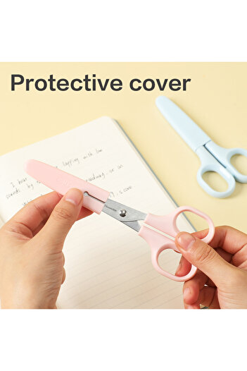 Deli E6022a 122mm School Scissors With Stainless Steel Blade 24pcs– Ideal For Classroom Use