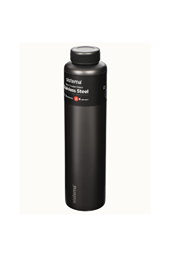 Sistema Leak Proof Double Walled Vacuum Insulated Chic Stainless Steel Water Bottle Assorted Color