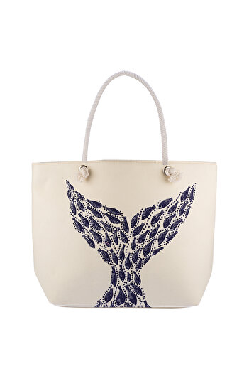 Bordomix Cloth Beach and Shopping Bag – Summer, Lightweight, Large Volume, Y25670-08