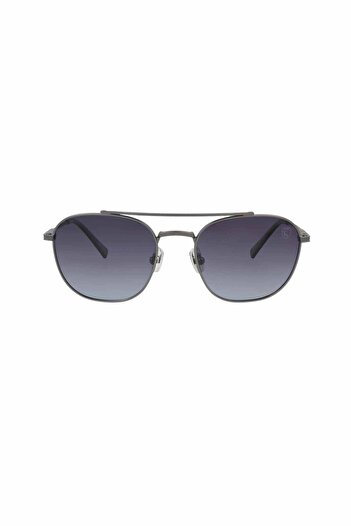 TROY 2261 T C:4 Matte Metallic Gradient Color Sunglasses For Men