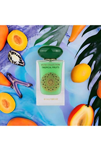 Gulf Orchid Tropical Fruits Set Unisex Eau de Parfum 60ml + Body Spray 250ml + Concentrated Oil 12ml