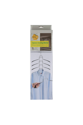 HONEYBEE Wonder Cloth Hanger Silver and Black
