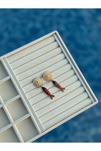 Rüya Fish Detail Earrings